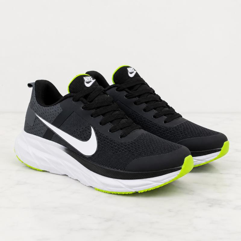 Pantofi Sport Remus Negru Verde - Shoesforyou.ro